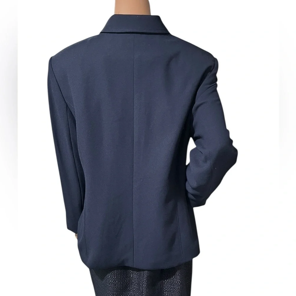 Karen Scott Dark Blue Women's Suit Jacket☑️ - Picture 7 of 8